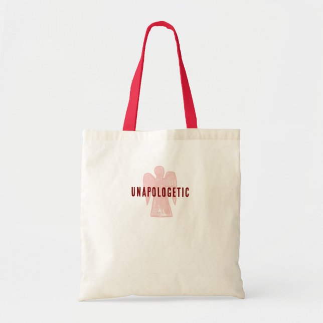 Unapologetic Angel Tote Bag (Devant)