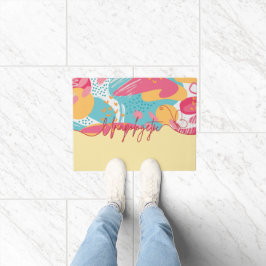 Unapologetic Bold Feminine Statement Fußmatte