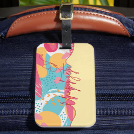 Unapologetic Bold Feminine Statement Gepäckanhänger