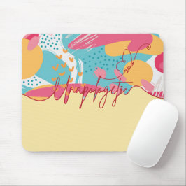 Unapologetic Bold Feminine Statement Mousepad