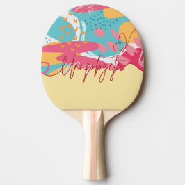 Unapologetic Bold Feminine Statement Tischtennis Schläger