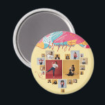 Unapologetic Personalized Feminine Photo Collage Magnet<br><div class="desc">Celebrate your story — unapologetically. This bold feminine photo collage design allows you to create a truly personal display by adding your own photos. Arrange your favorite memories, milestones, friendships, or achievements into a beautiful collage that reflects confidence, individuality, and self-expression. The modern colorful design paired with the empowering “Unapologetic”...</div>