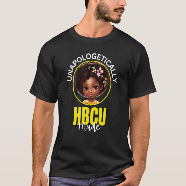 Unapologetically Black And Proud Melanin Black His T-Shirt (Vorderseite)