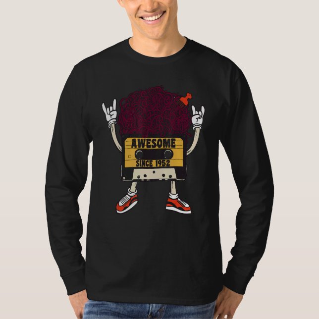 Unapologetically black awesome since 1952 african  T-Shirt (Vorderseite)