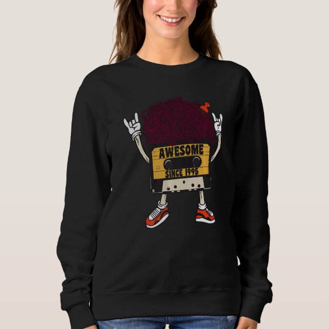Unapologetically black awesome since 1995 african  sweatshirt (Vorderseite)
