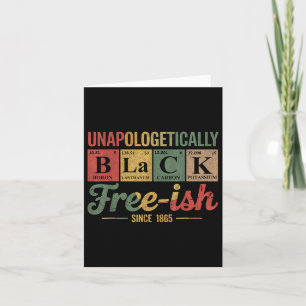 Unapologetisch Black Free Ish 1865 African Ameri Karte