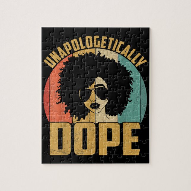 Unapologetisch dope Black Prix Melanin African (Vertikal)
