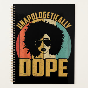 Unapologetisch dope Black Prix Melanin African Planer