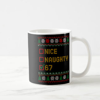 Unartig Nett 6 7 Lustiges Gehirnrotz Meme Hässlich Kaffeetasse