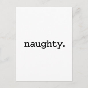 unartig. postkarte