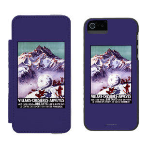 Unartige Gnome machen riesigen Schneeball Poster Incipio Watson™ iPhone 5 Geldbörsen Hülle