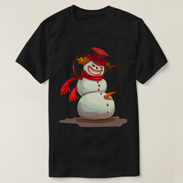 Unartige_Schnee T-Shirt (Design vorne)