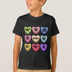 Unartiges Herz Candy Daddy Spank Me Erwachsenen Hu T-Shirt