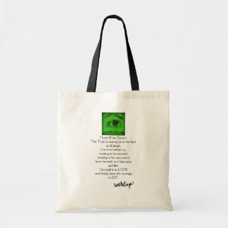 unASLEEP Auge-Betrug Leinwand-Tasche, Nachtvision Tragetasche