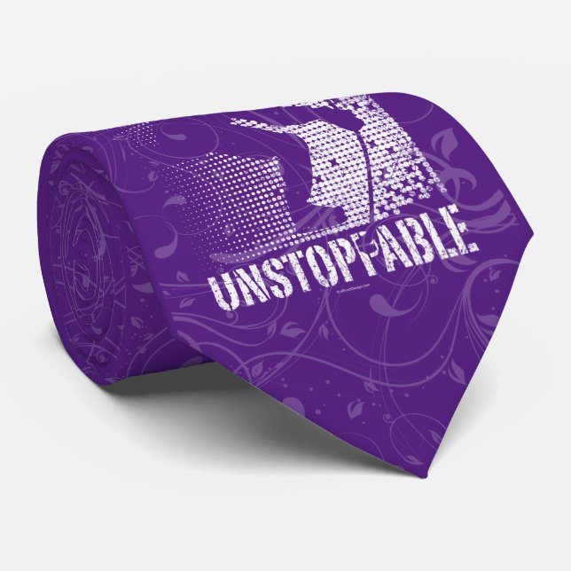 Unaufhaltsam (Hockey) Neck Tie Krawatte (Gerollt)