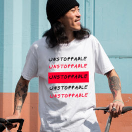 Unaufhaltsam: Rot-Schwarz-Grunge inspirierend Zita T-Shirt