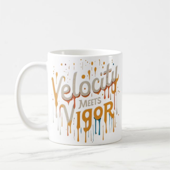 Unaufhaltsame Gewalt Kaffeetasse (Links)