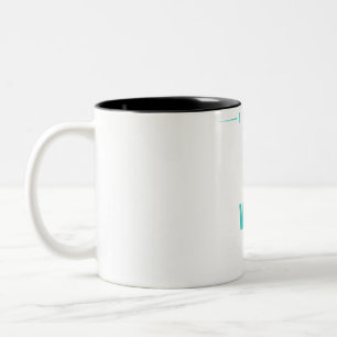 Unaufhaltsame Kraft: Ich weiß, ich hebe wie eine a Zweifarbige Tasse