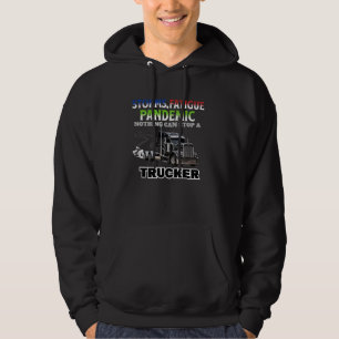 Unaufhaltsamer Fahrer auf der Fahrtgeschwindigkeit Hoodie