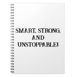 Unaufhaltsames Empowerment-Notebook für Kinder Notizblock