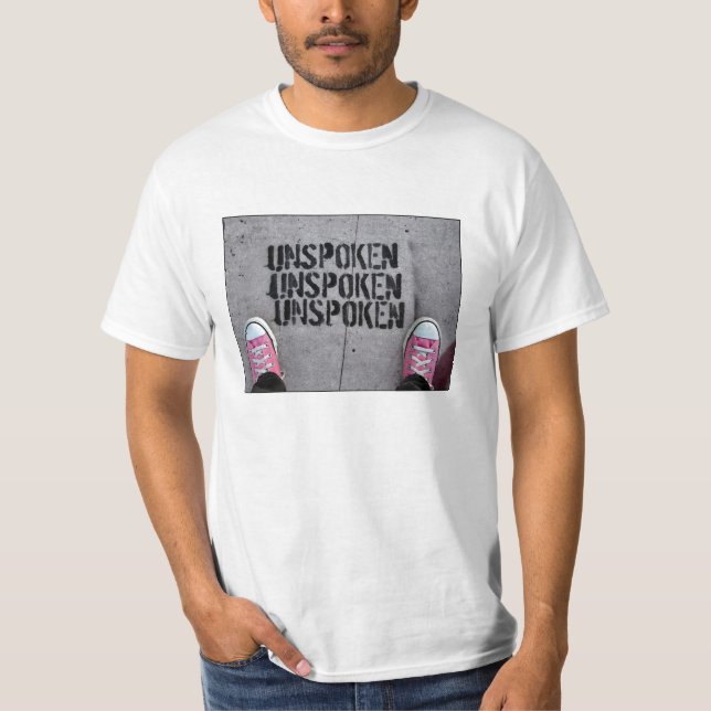Unausgesprochen T-Shirt (Vorderseite)