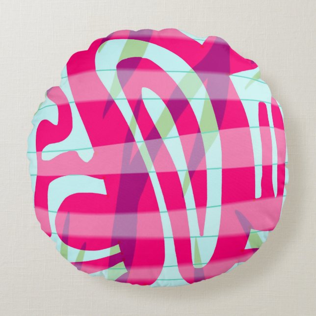 UNBAND RUNDES KISSEN (Vorderseite)