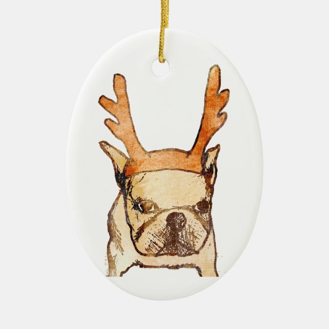 Unbedingt Keramik Ornament (Vorne)