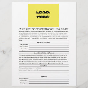 Unbedingter Verzicht auf die Freigabe