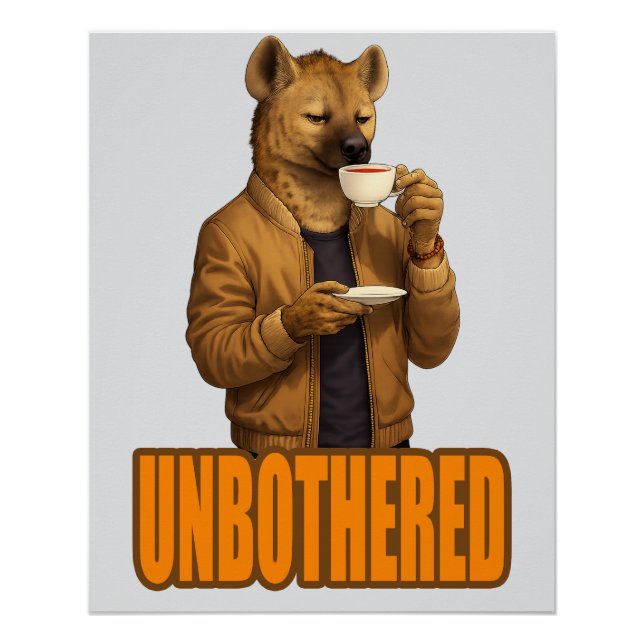 Unbeeindruckt Poster (Vorderseite)