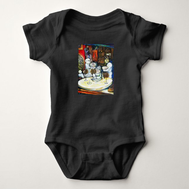 Unbeeindruckt von Challenge Baby Strampler (Vorderseite)