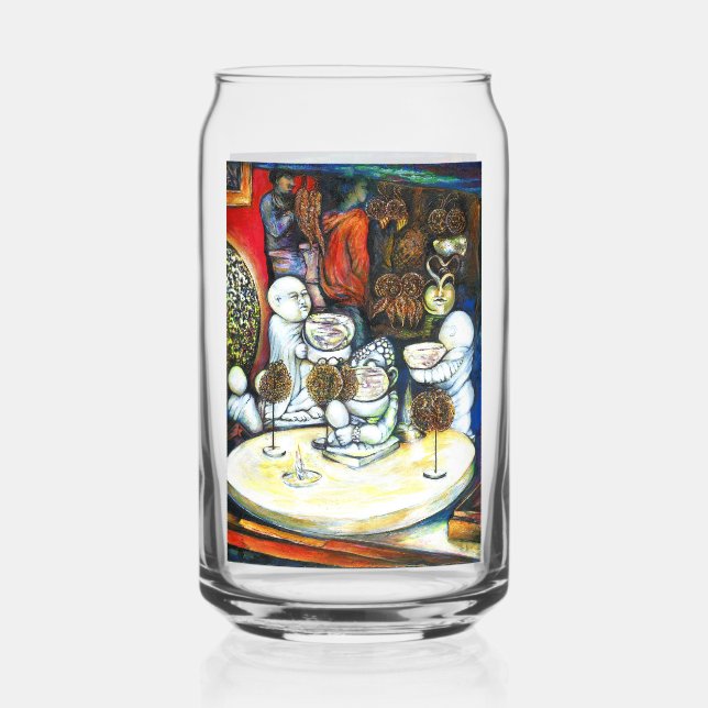 Unbeeindruckt von Challenge Dosenglas (Vorderseite)