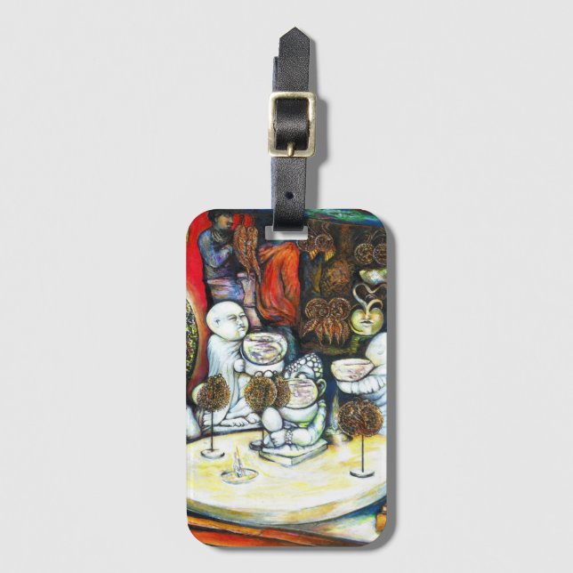 Unbeeindruckt von Challenge Gepäckanhänger (Vorderseite Vertikal)