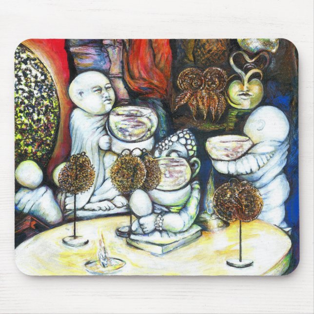 Unbeeindruckt von Challenge Mousepad (Vorne)