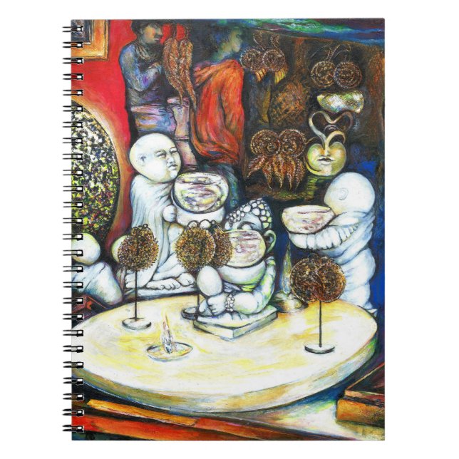 Unbeeindruckt von Challenge Notizblock (Vorderseite)