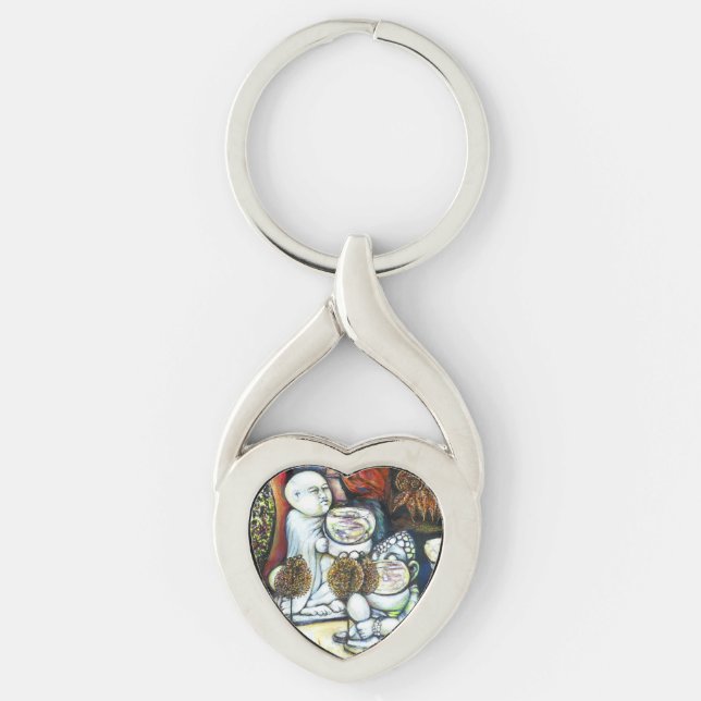 Unbeeindruckt von Challenge Schlüsselanhänger (Vorderseite)