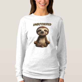 Unbeeindruckter Chill-Faultier T-Shirt