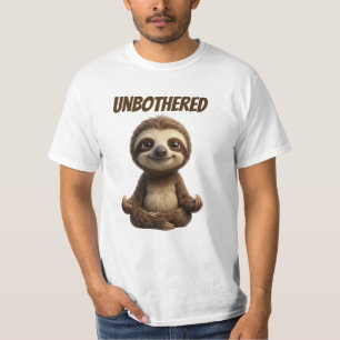 Unbeeindrucktes Chill-Faultier T-Shirt