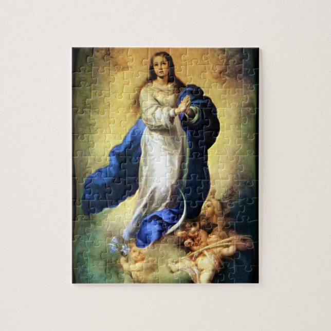 Unbefleckte Empfängnis der Jungfrau Mary - Murillo (Vertikal)