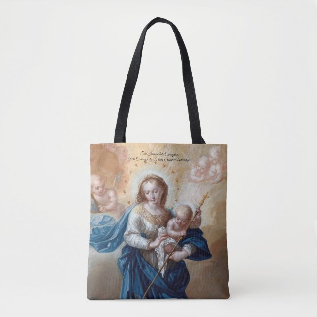 Unbefleckte Empfängnis Tasche (Vorderseite)