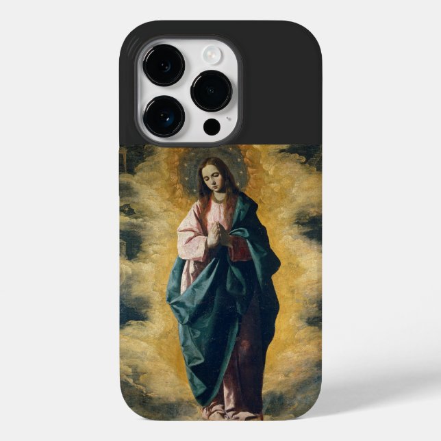 Unbefleckte Empfängnis von Zurbarán Case-Mate iPhone 14 Pro Hülle (Rückseite)