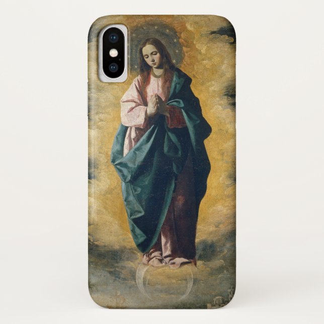 Unbefleckte Empfängnis von Zurbarán Case-Mate iPhone Hülle (Rückseite)