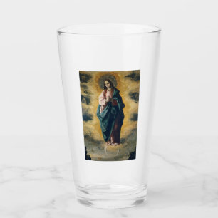 Unbefleckte Empfängnis von Zurbarán Glas