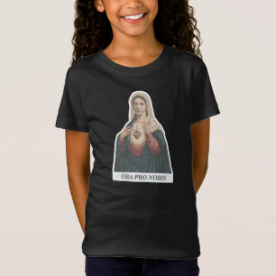 Unbeflecktes Herz Mariä Ora Pro Nobis Icon T-Shirt