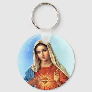 Unbeflecktes Herz Mary Schlüsselanhänger