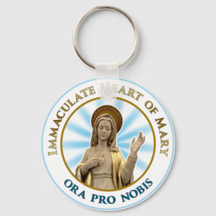 Unbeflecktes Herz von Mary Ora Pro Nobis Schlüsselanhänger