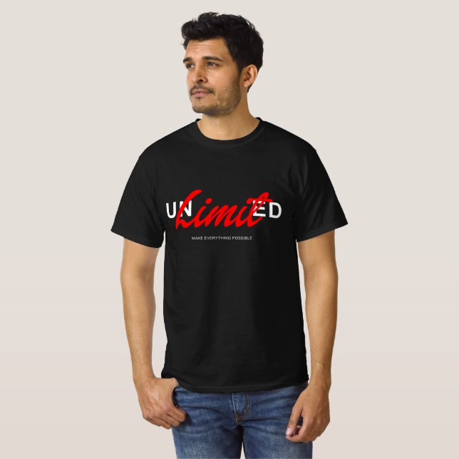 unbegrenzt T-Shirt (Vorne ganz)