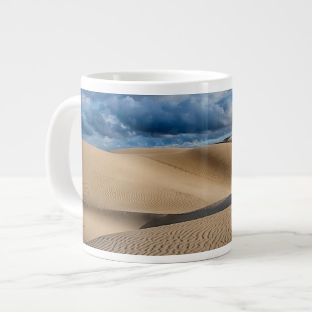 Unbegrenzte Dünen Jumbo-Tasse (Vorderseite Links)