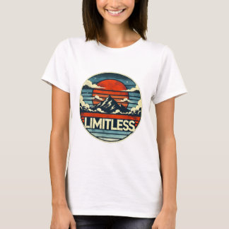 Unbegrenzter Horizont: Sonnenuntergang im Gebirge  T-Shirt
