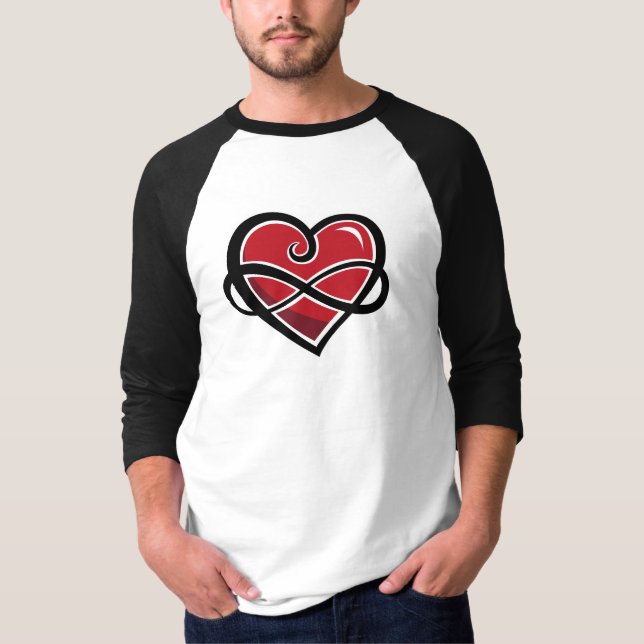 Unbegrenztes Liebe-Shirt T-Shirt (Vorderseite)