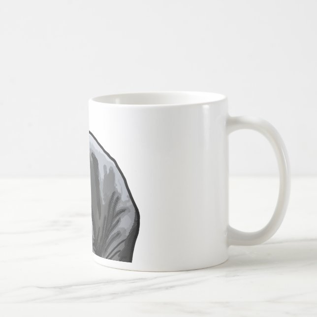 UNBEHAARTER BÄR KAFFEETASSE (Rechts)